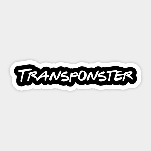 Transponster Sticker by Great Bratton Apparel